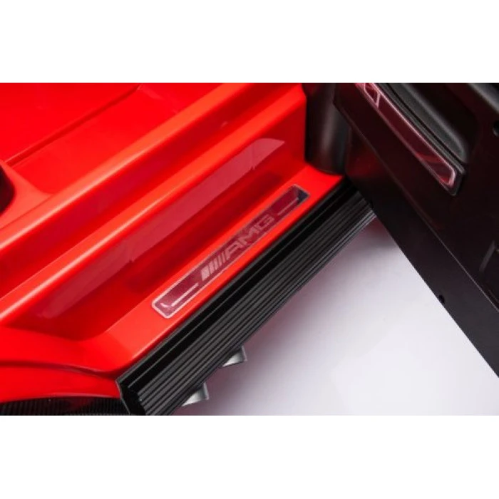 Дитяча акумуляторна машинка Mercedes Benz G63 AMG XXL Червона