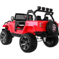 Детский аккумуляторный внедорожник Jeep Monster 4x4 Красный