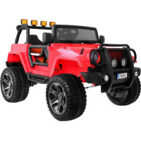 Детский аккумуляторный внедорожник Jeep Monster 4x4 Красный