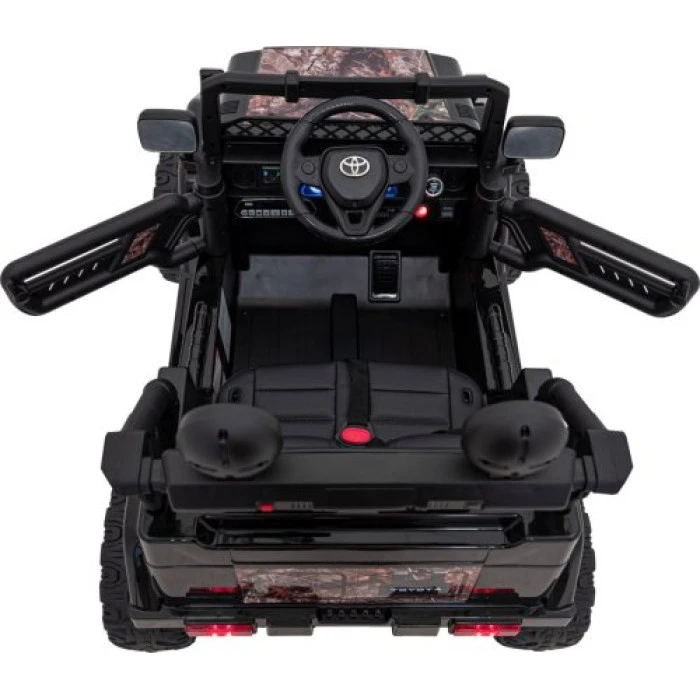 Дитяча акумуляторна машинка Toyota FJ Cruiser Чорна