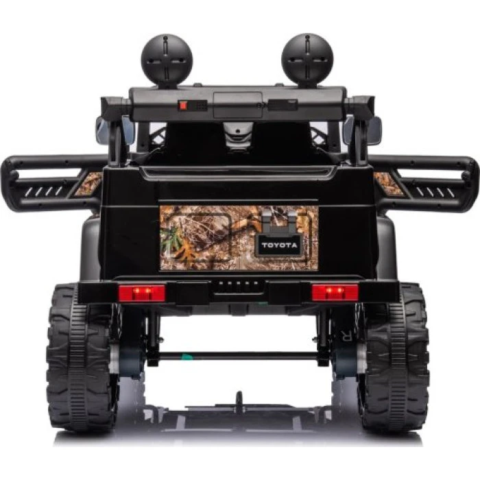 Дитяча акумуляторна машинка Toyota FJ Cruiser Чорна