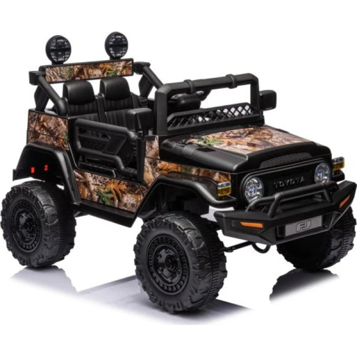 Дитяча акумуляторна машинка Toyota FJ Cruiser Чорна