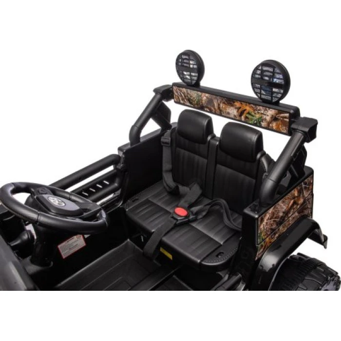 Дитяча акумуляторна машинка Toyota FJ Cruiser Чорна