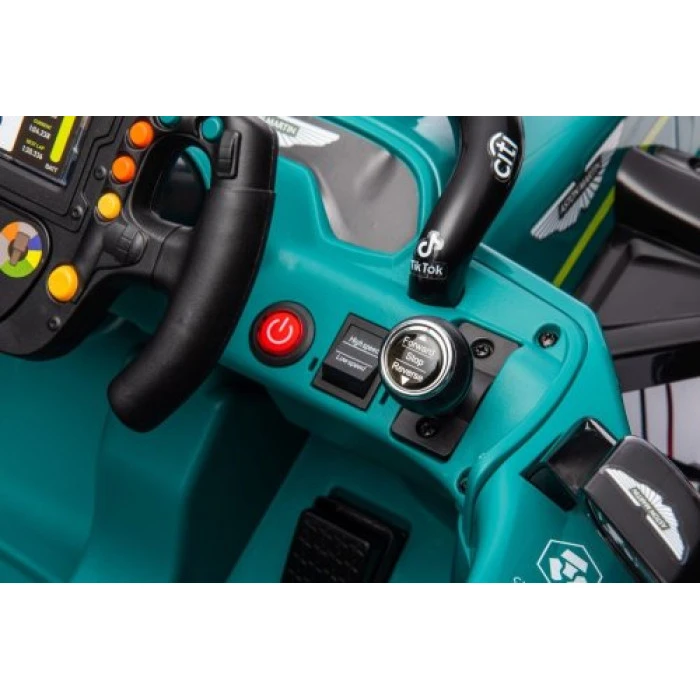 Дитяча акумуляторна машинка Формули-1 Aston Martin Cognizant Aramco