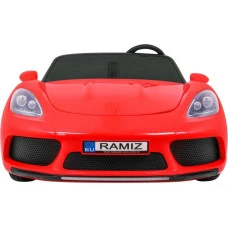 Детская аккумуляторная машинка Perfecta для 2 детей Красная