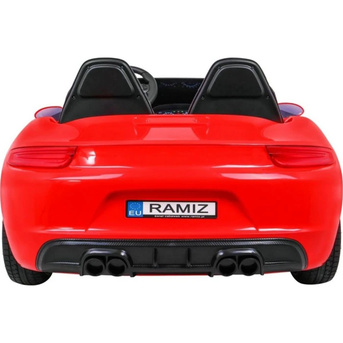 Дитяча акумуляторна машинка Perfecta для 2 дітей Червона