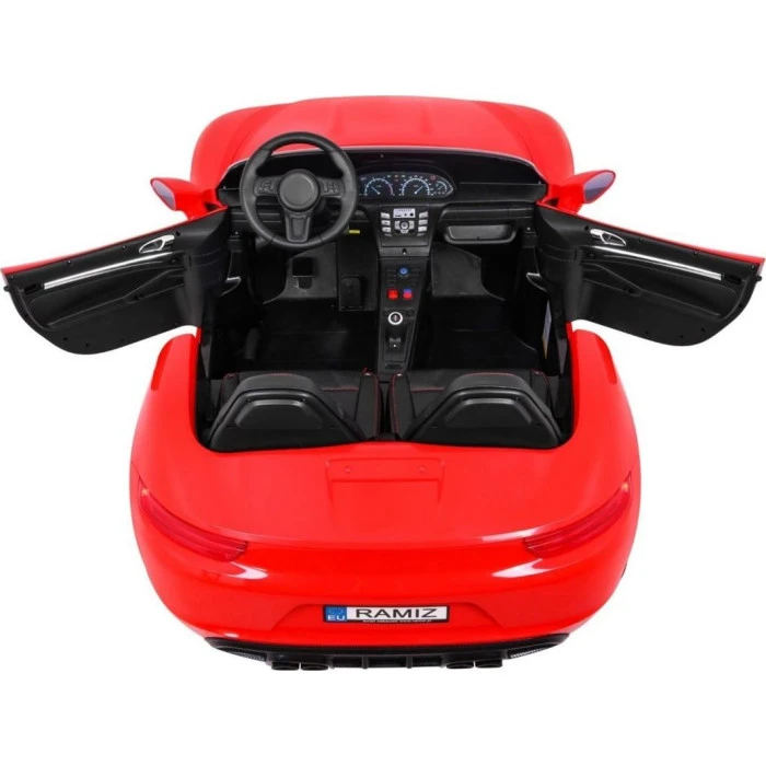 Дитяча акумуляторна машинка Perfecta для 2 дітей Червона