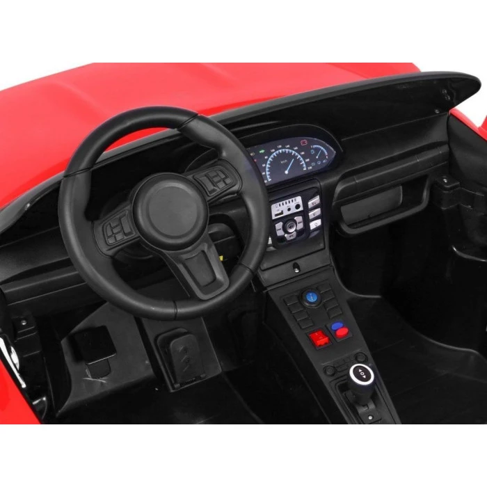 Дитяча акумуляторна машинка Perfecta для 2 дітей Червона