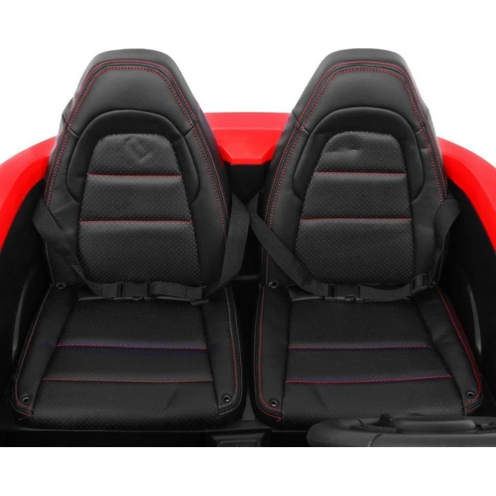 Дитяча акумуляторна машинка Perfecta для 2 дітей Червона