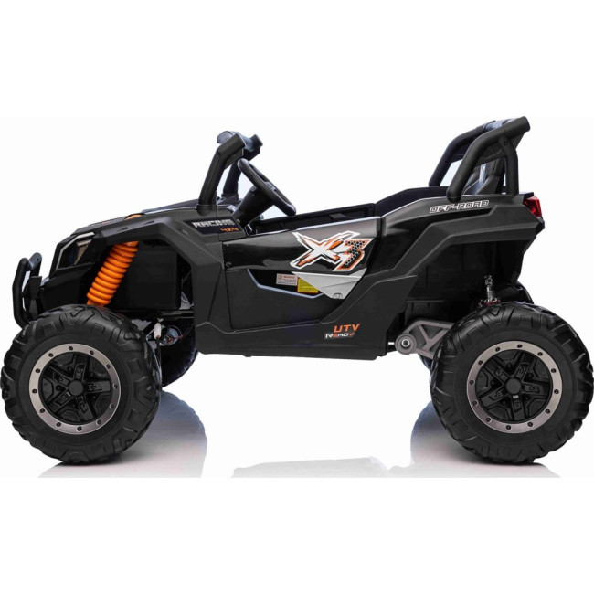 Дитячий акумуляторний квадроцикл UTV X3 Off-Road чорний