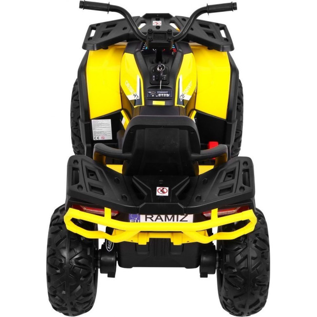 Детский аккумуляторный квадроцикл Quad ATV Desert Желтый