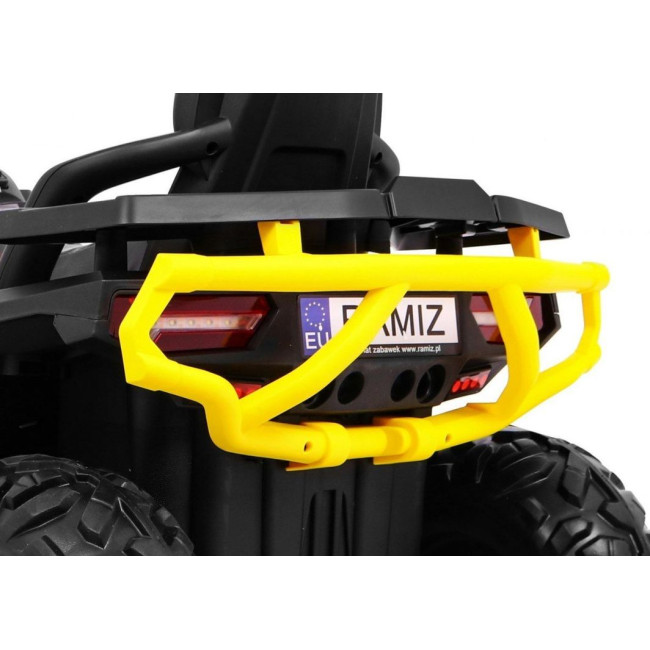 Детский аккумуляторный квадроцикл Quad ATV Desert Желтый