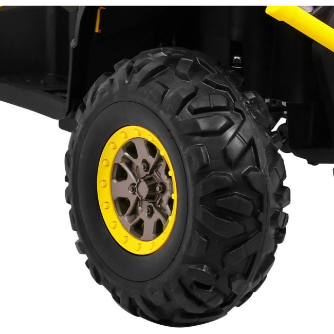 Детский аккумуляторный квадроцикл Quad ATV Desert Желтый