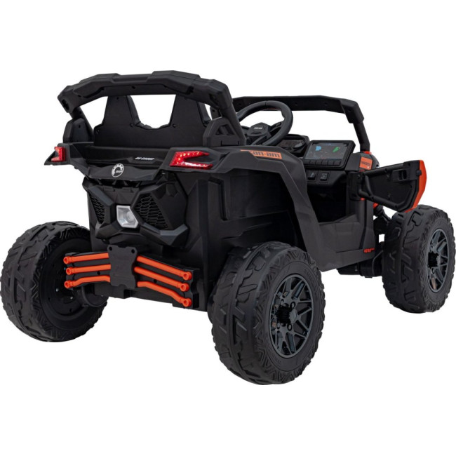 Дитячий акумуляторний квадроцикл CAN-AM Maverick Orange