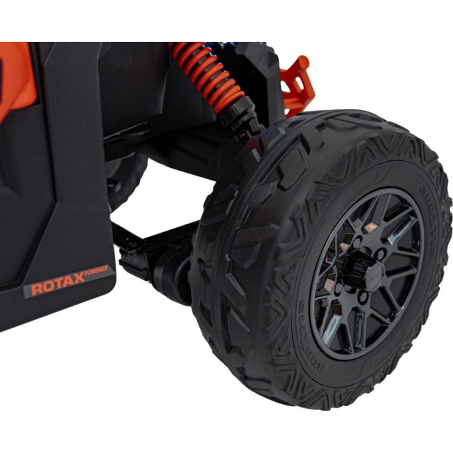 Дитячий акумуляторний квадроцикл CAN-AM Maverick Orange