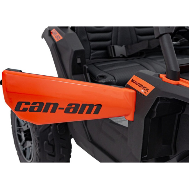 Дитячий акумуляторний квадроцикл CAN-AM Maverick Orange