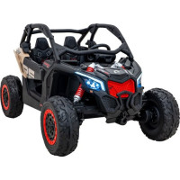 Дитяча акумуляторна машинка Баггі Maverick Turbo RR Чорна