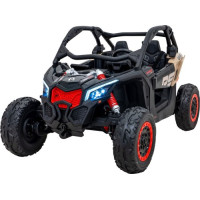 Дитяча акумуляторна машинка Баггі Maverick Turbo RR Чорна