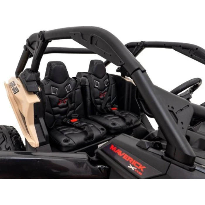 Дитяча акумуляторна машинка Баггі Maverick Turbo RR Чорна