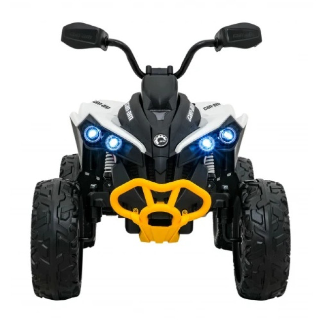 Детский аккумуляторный квадроцикл Maverick Quad Белый