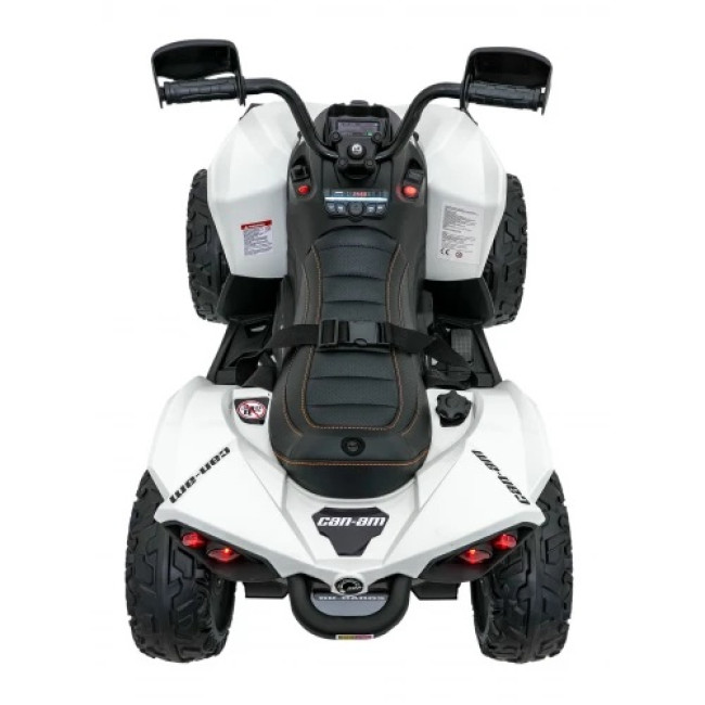 Детский аккумуляторный квадроцикл Maverick Quad Белый