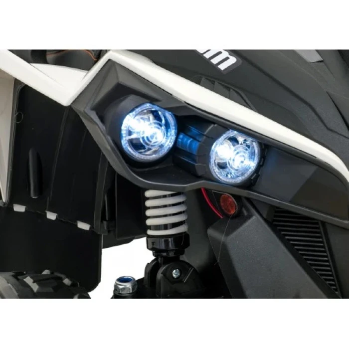 Детский аккумуляторный квадроцикл Maverick Quad Белый