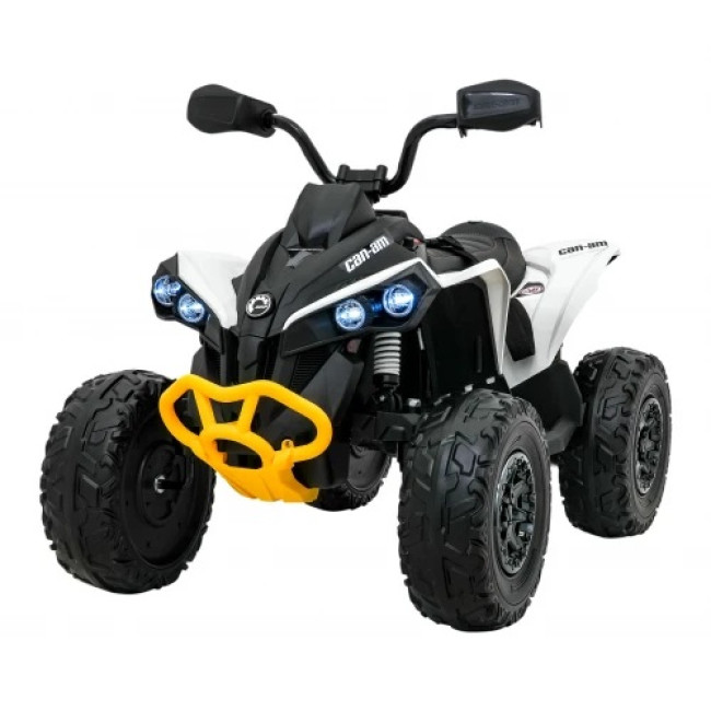 Детский аккумуляторный квадроцикл Maverick Quad Белый