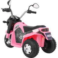 Детский аккумуляторный мотоцикл RAMIZ MiniBike розовый