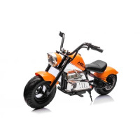 Детский аккумуляторный мотоцикл Chopper Warrior Оранжевый