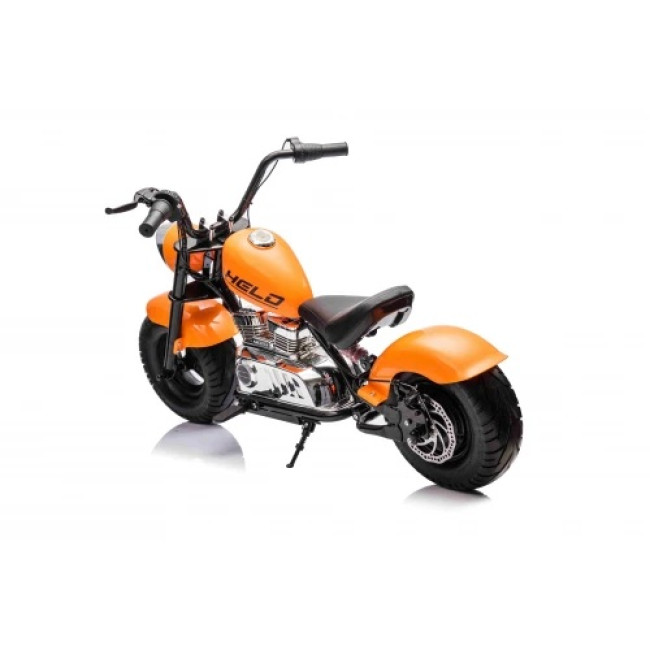 Детский аккумуляторный мотоцикл Chopper Warrior Оранжевый
