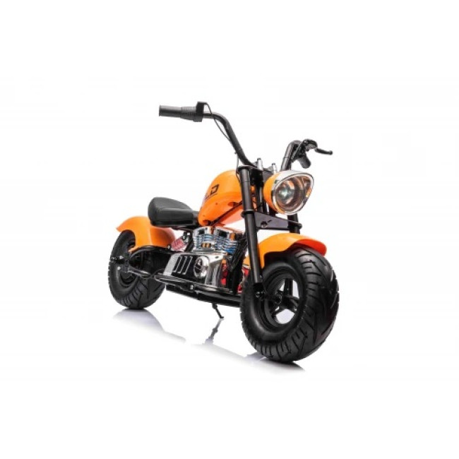 Детский аккумуляторный мотоцикл Chopper Warrior Оранжевый