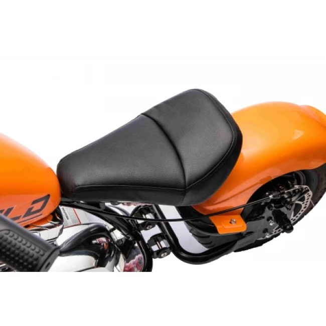 Детский аккумуляторный мотоцикл Chopper Warrior Оранжевый