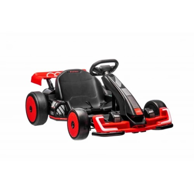 Детский аккумуляторный картинг Audi Gokart с функцией дрифта Красный