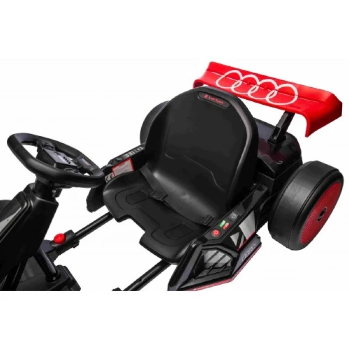 Детский аккумуляторный картинг Audi Gokart с функцией дрифта Красный