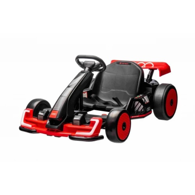 Детский аккумуляторный картинг Audi Gokart с функцией дрифта Красный