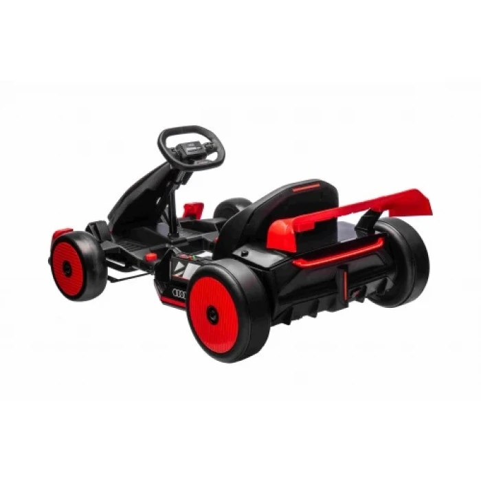 Детский аккумуляторный картинг Audi Gokart с функцией дрифта Красный