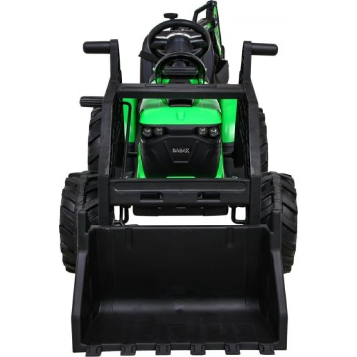 Дитячий акумуляторний трактор З Причепом 720-T Зелений