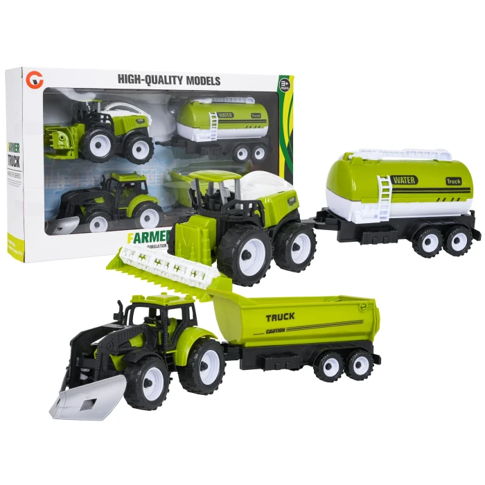 Дитячі машинки Ramiz 9972-30B Farmer Truck, зелено-чорні