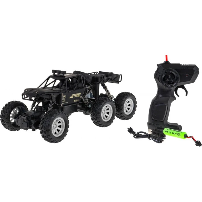 Металлический гусеничный автомобиль Rock Explorer 4x4 для детей 8+ с дистанционным управлением 1:18 Резина 6 колес