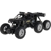 Металевий гусеничний автомобіль Rock Explorer 4x4 для дітей 8+ з дистанційним керуванням 1:18 Гума 6 коліс