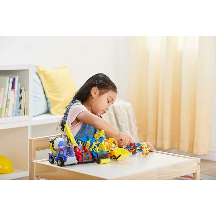 Машинка детская Spin Master Базовый строительный автомобиль с фигуркой Кремеза "Щенячий патруль"