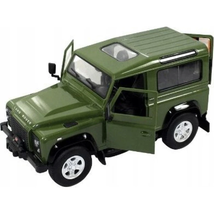 Land Rover Defender зелений RASTAR модель 1:14 Пульт автомобіля + Пульт 2,4 ГГц + Двері відкриваються вручну