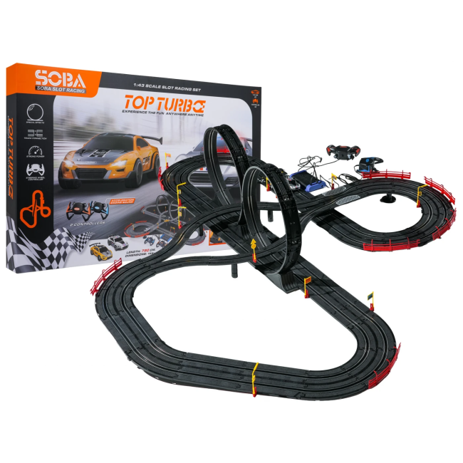 Детская гоночная трасса Ramiz Top Turbo XXL, 790 см ZKT.A49-10A