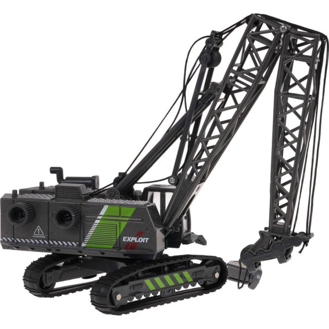 Детский игрушечный кран черно-зеленый ZAU.TN-1255A