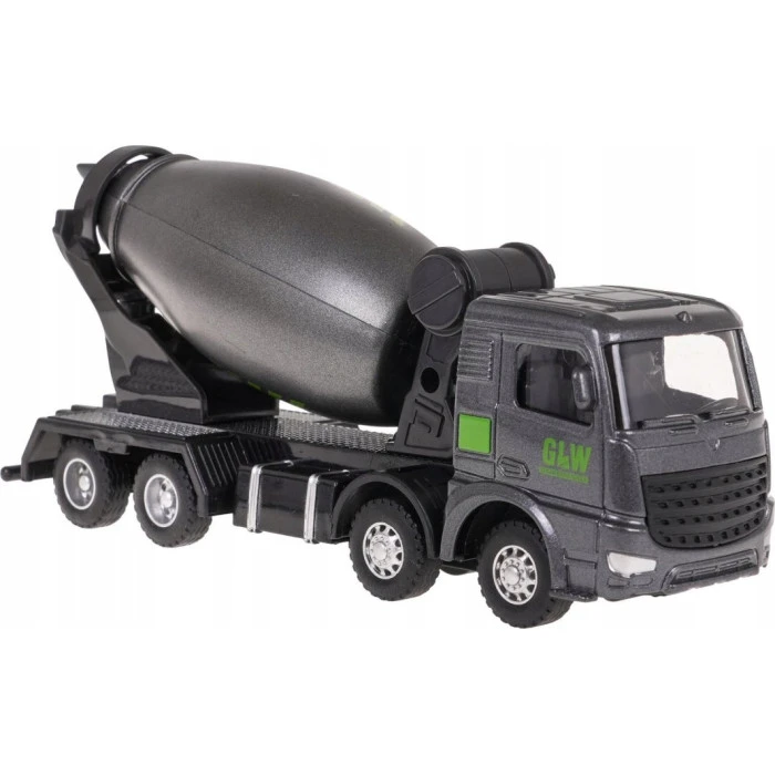 Детская игрушечная металлическая бетономешалка 1:55 ZAU.A8822