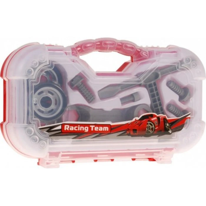 Дитяча вантажівка 2в1 з валізою та інструментами 3+