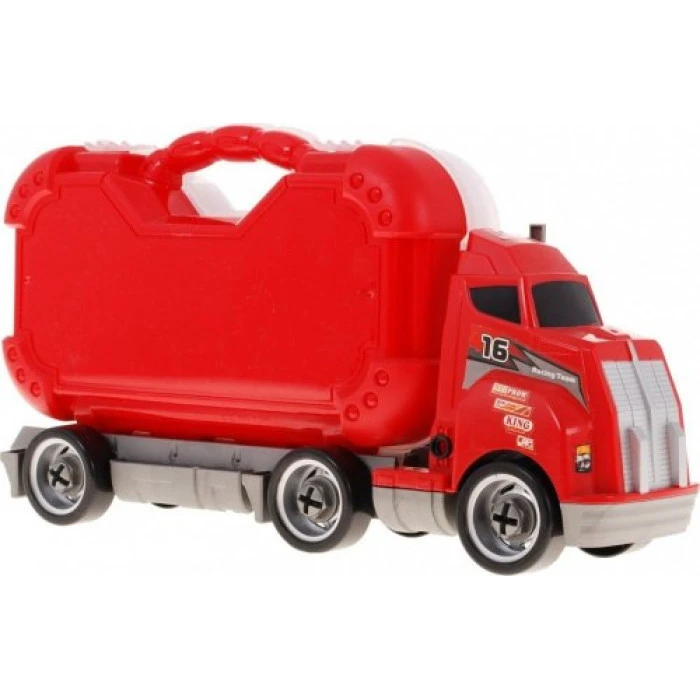 Дитяча вантажівка 2в1 з валізою та інструментами 3+