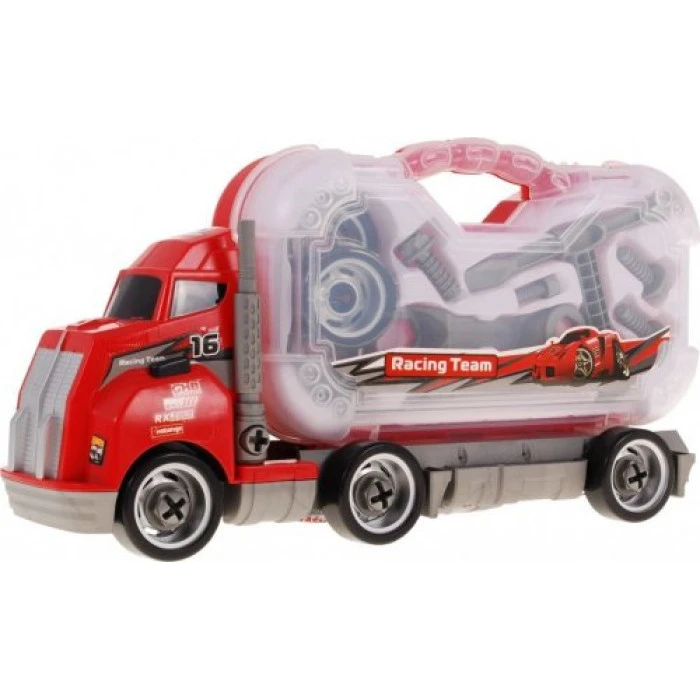 Дитяча вантажівка 2в1 з валізою та інструментами 3+