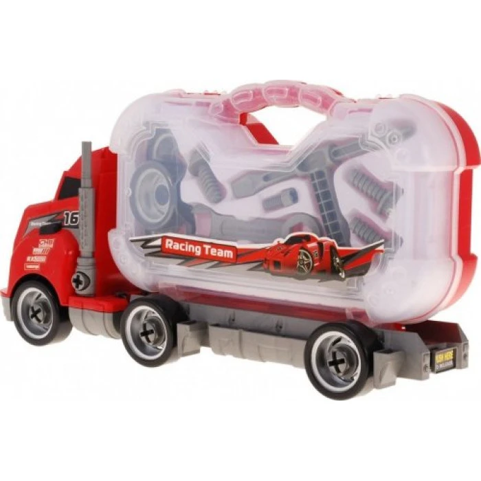 Дитяча вантажівка 2в1 з валізою та інструментами 3+