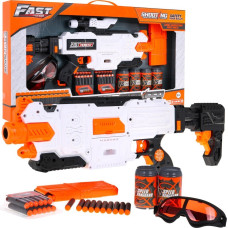 Ружье детское 8+ Мягкие шары + аксессуары Игрушечное ружье Fast Pioneer